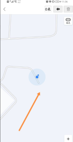 百度地图APP怎么测距