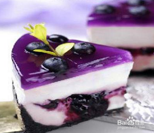 锡格吉登蓝莓芝士蛋糕的做法（免烤）