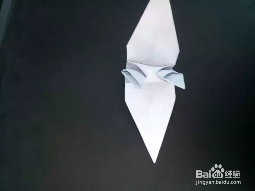教你怎么快速折出又立体感的千纸鹤