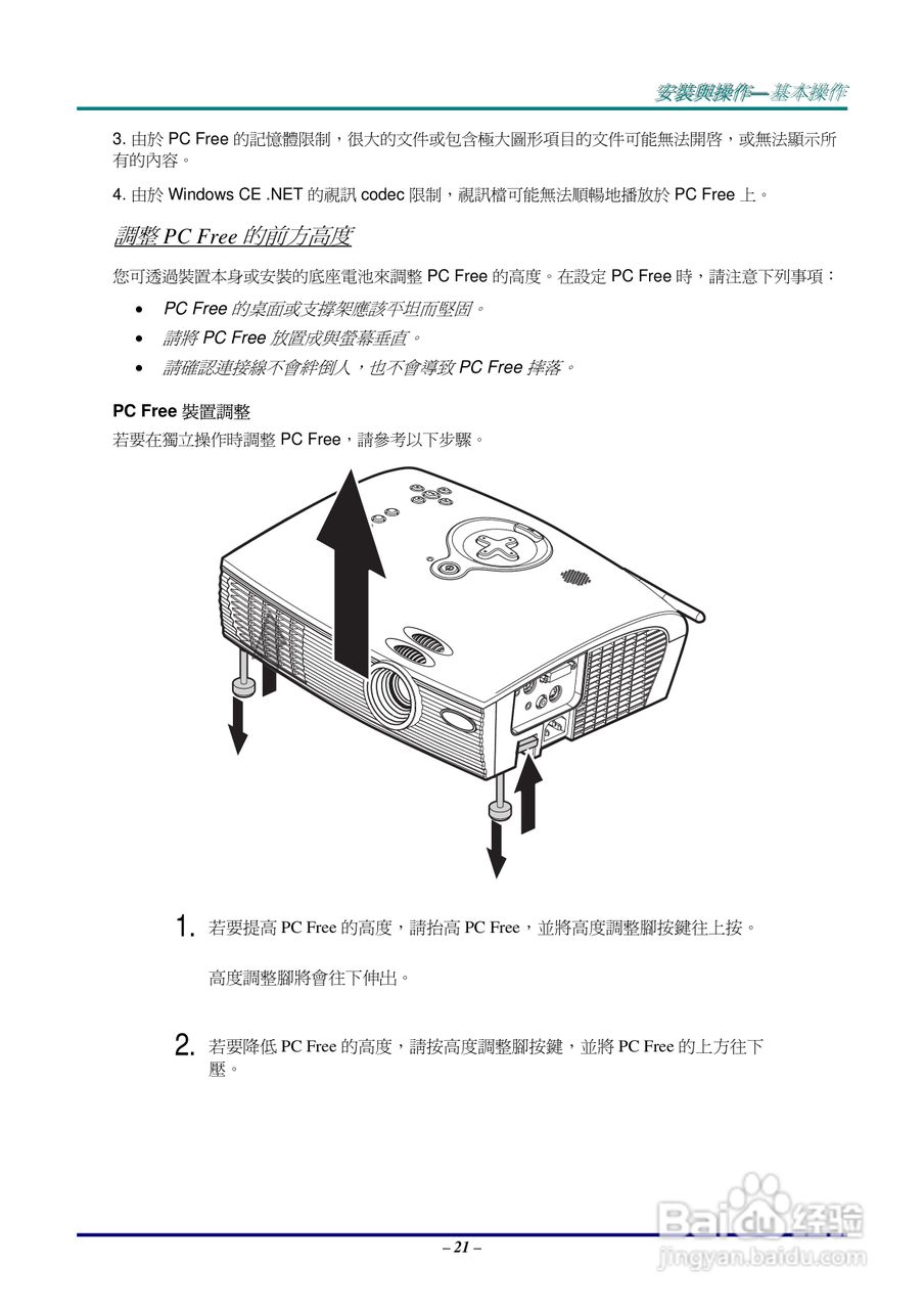 丽讯Vivitek D512P投影机说明书:[3]