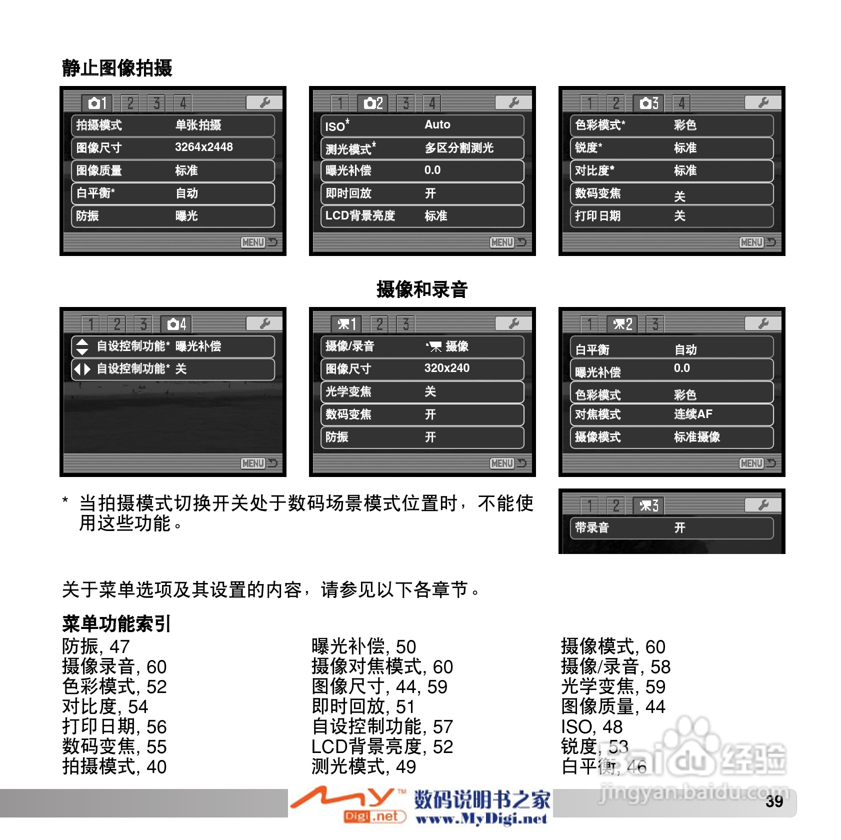 柯尼卡美能达 Dimage X1数码相机说明书:[4]