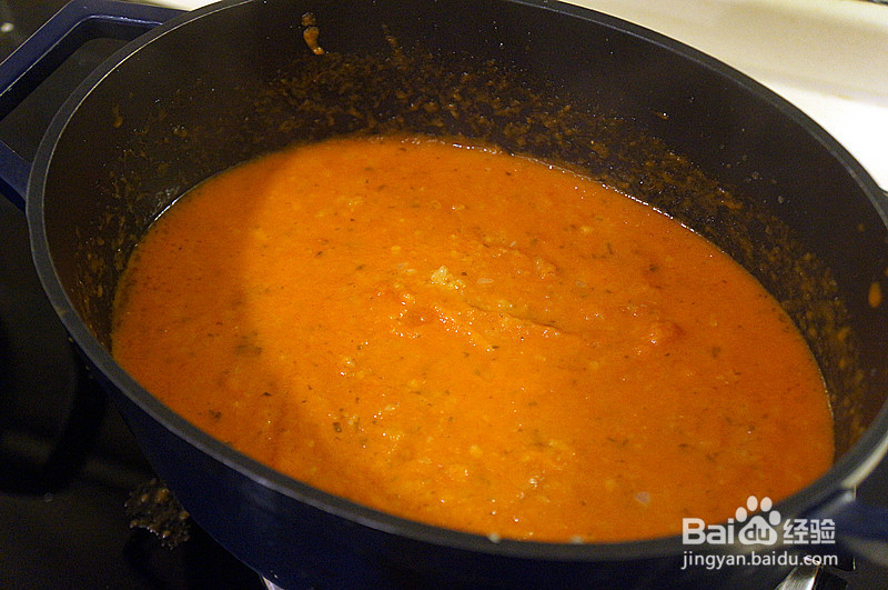 番茄茄子意面的做法