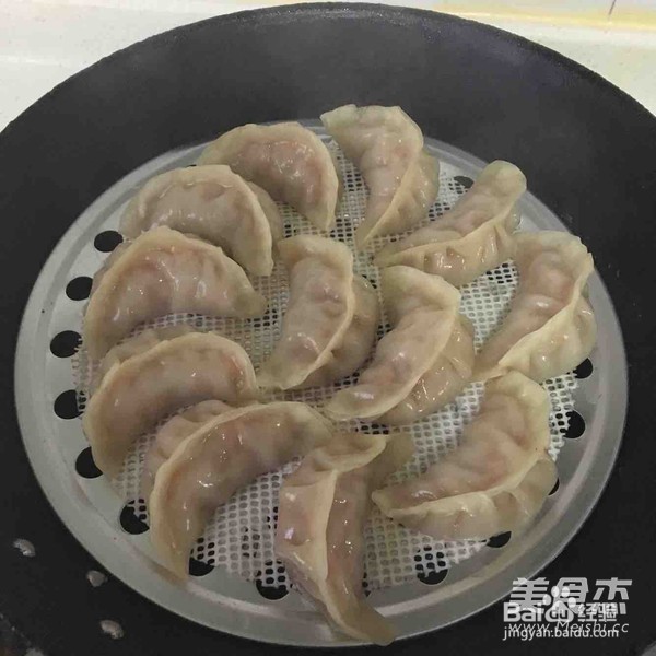 胡萝卜猪肉蒸饺