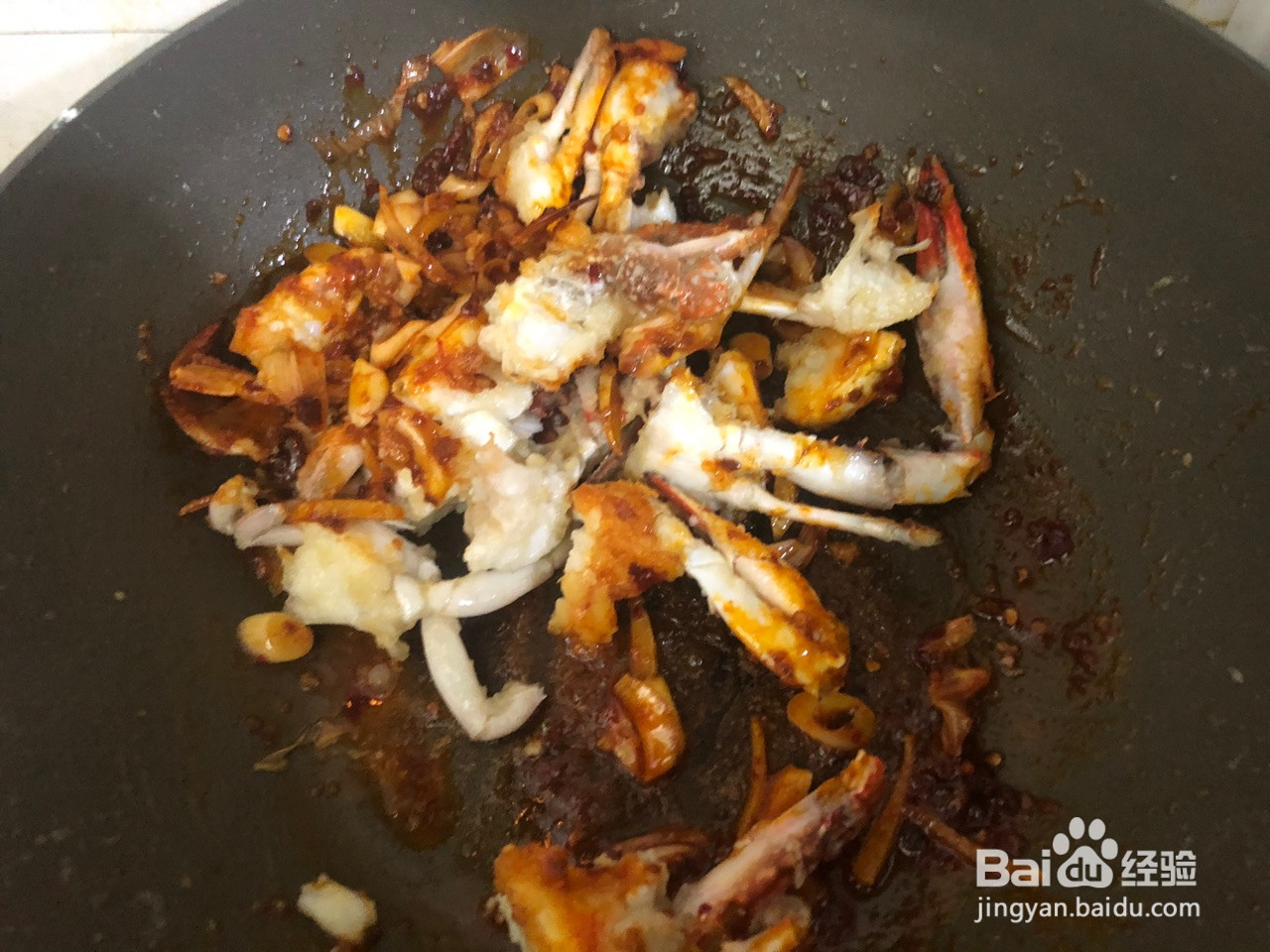 梭子蟹炒年糕的做法