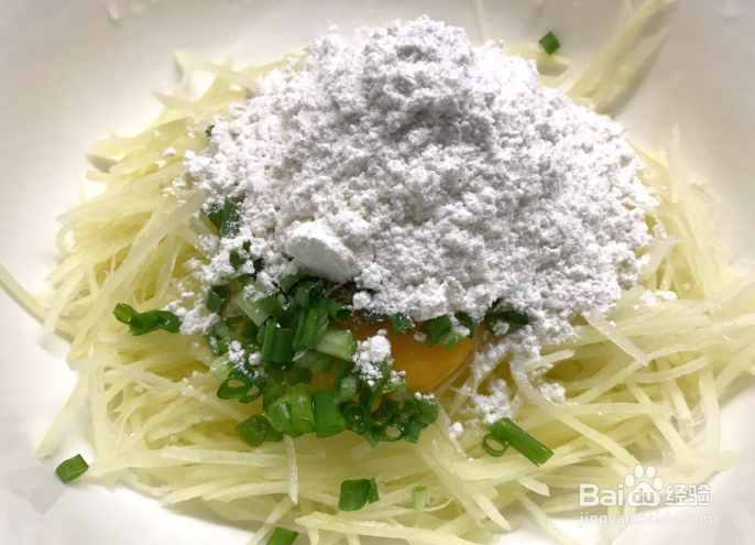 家常土豆鸡蛋饼