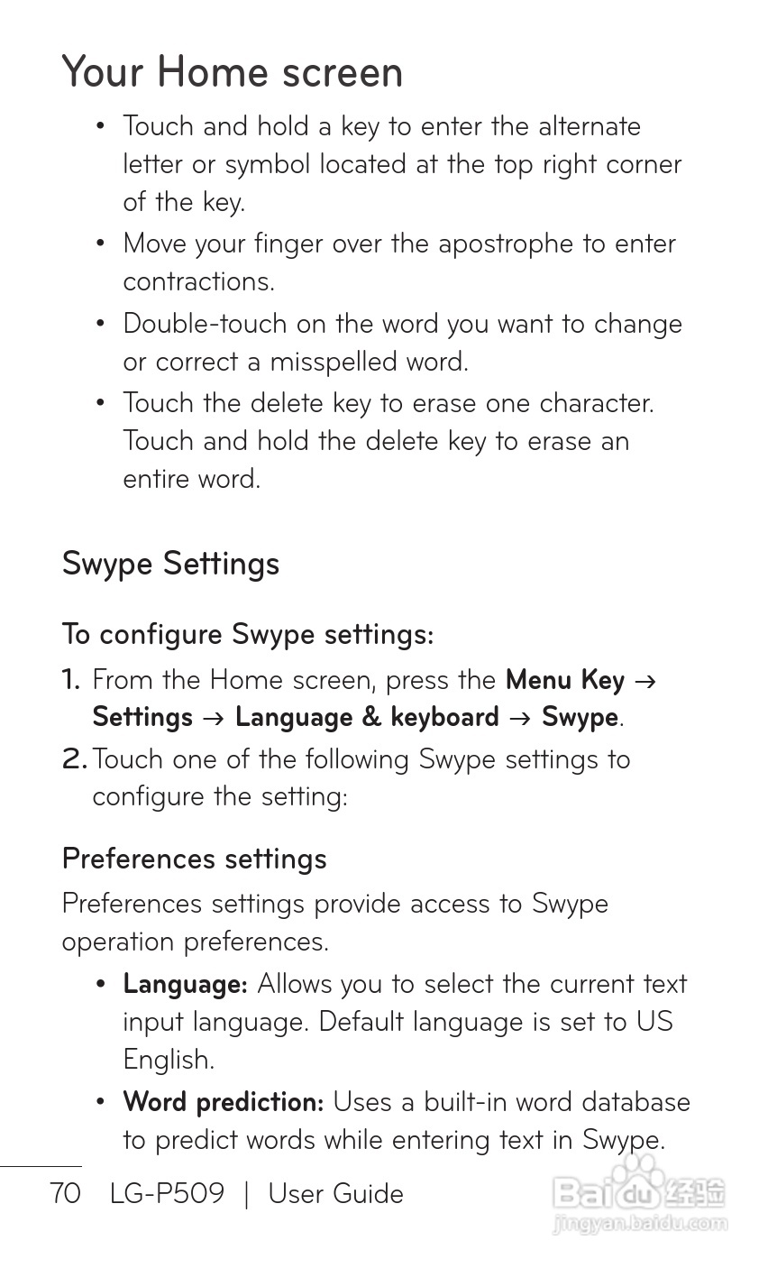 LG P509移动电话使用说明书:[7]