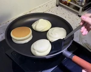 美味的无油舒芙蕾松饼做法