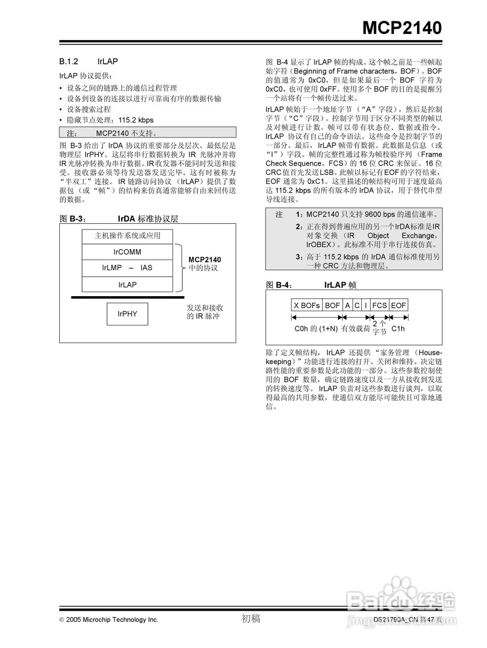 MICROCHIP MCP2140控制器说明书:[5]