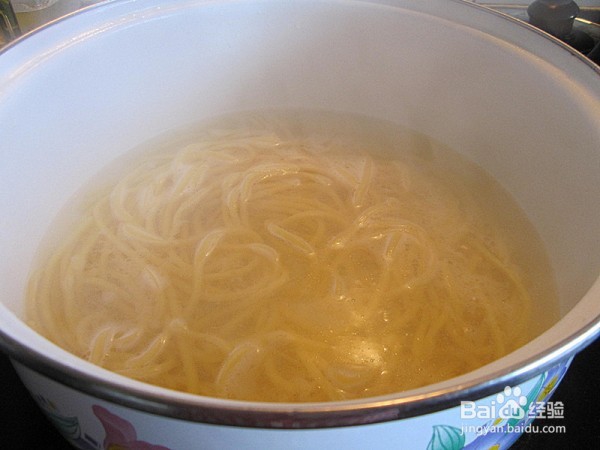 白菜素云吞面的做法