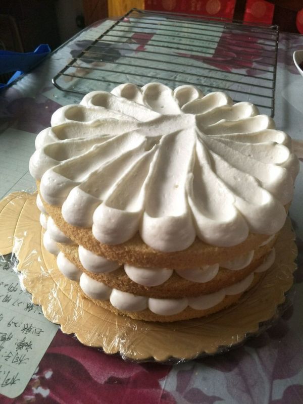 水果生日裸蛋糕