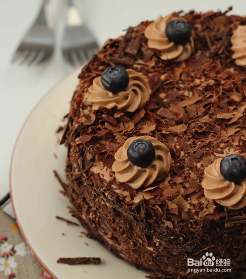 【日式】可可海绵蛋糕的做法