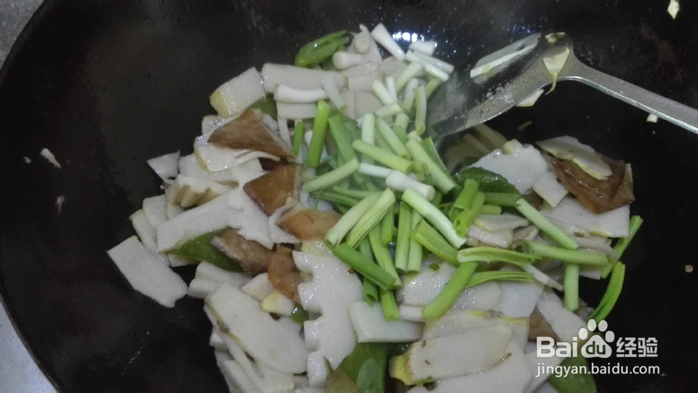 私房菜之鲜肉炒鲜笋