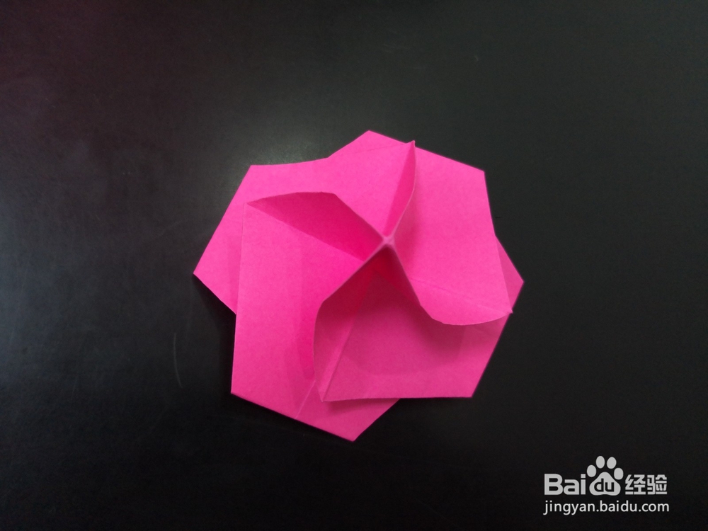 折纸:来一朵简单玫瑰