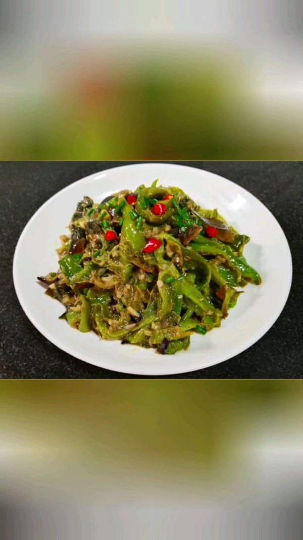 皮蛋擂青椒茄子