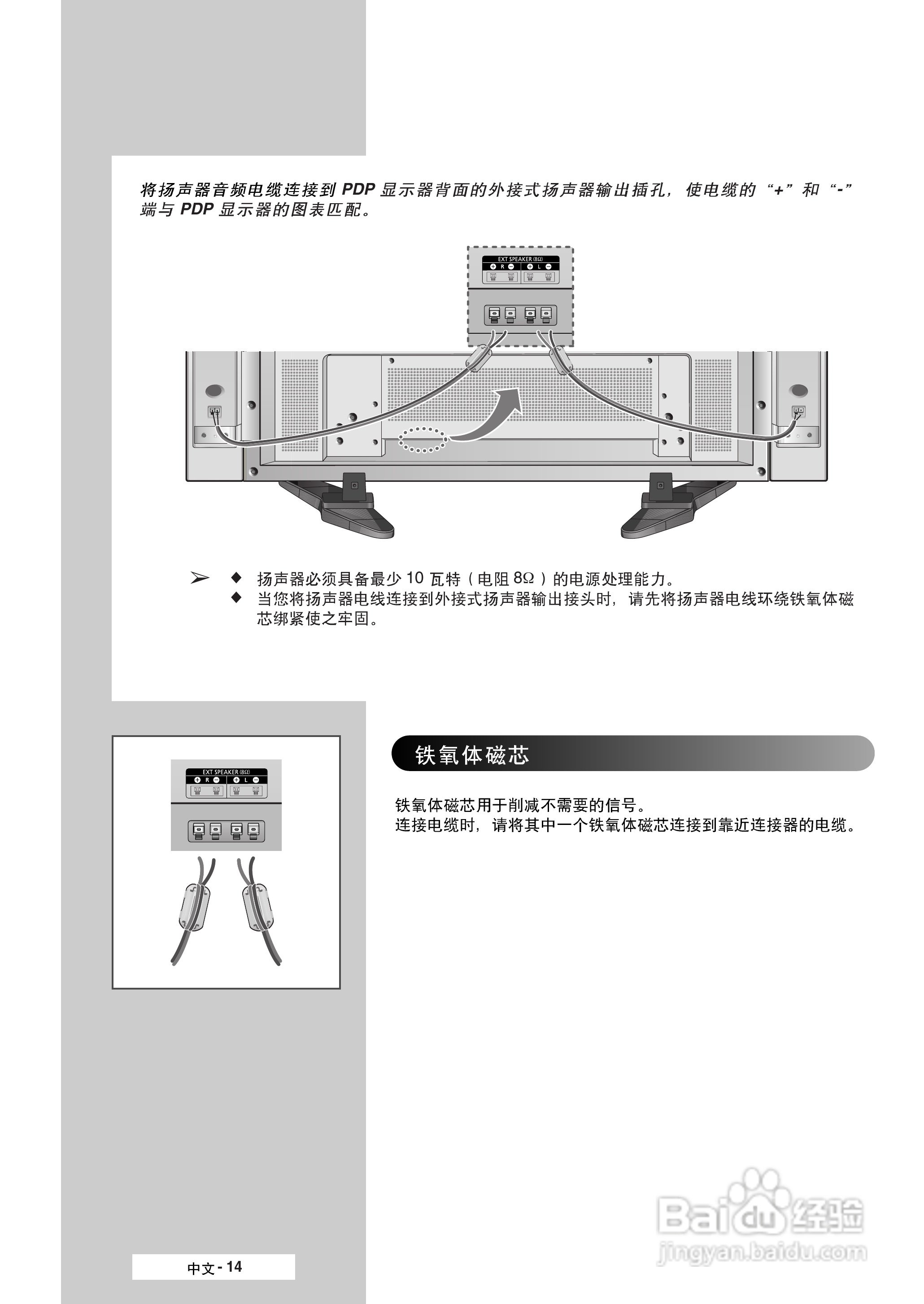 三星PPM50M6HB液晶显示器使用说明书:[2]