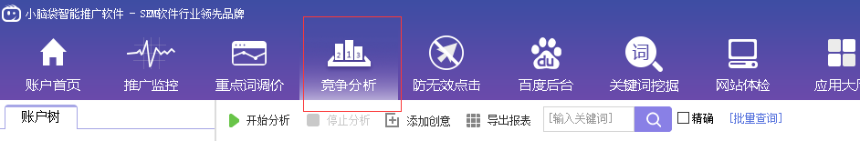做百度推广如何分析竞争对手的创意