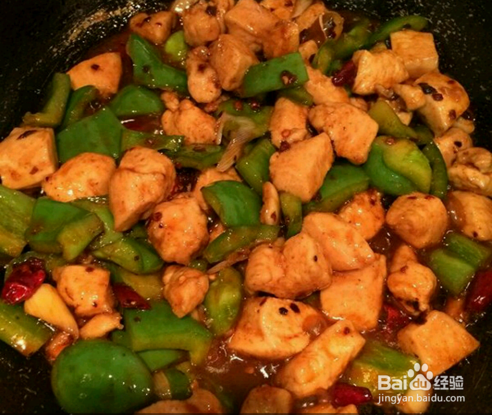 家常菜之甜椒鸡丁