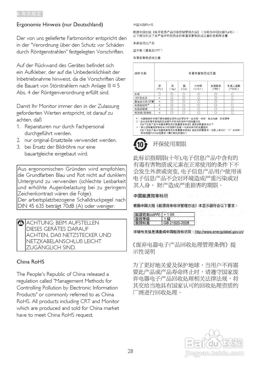 飞利浦273E3LSW/93液晶显示器使用说明书:[3]