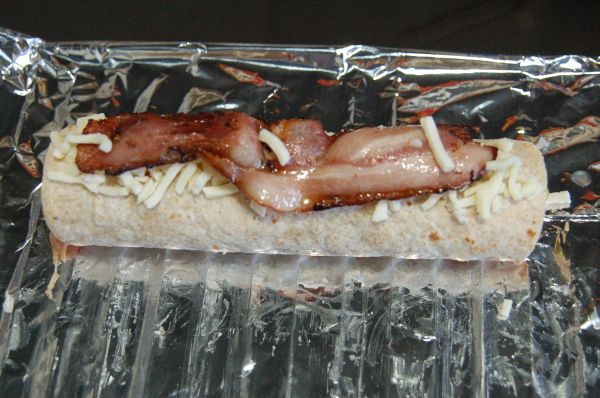 北极虾烟熏三文鱼卷