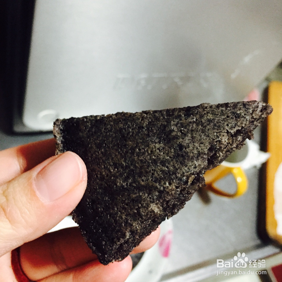 营养芝麻黑米糕的做法