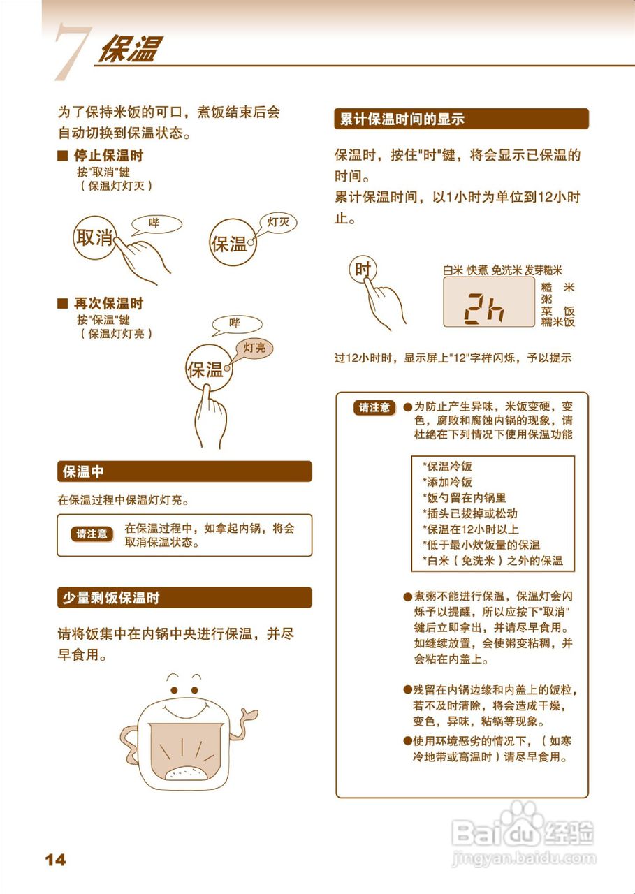 虎牌JAG-B10S智能型电饭煲使用说明书:[2]