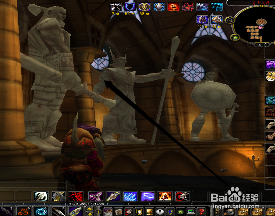 怎样在血色修道院武器库查看英雄介绍