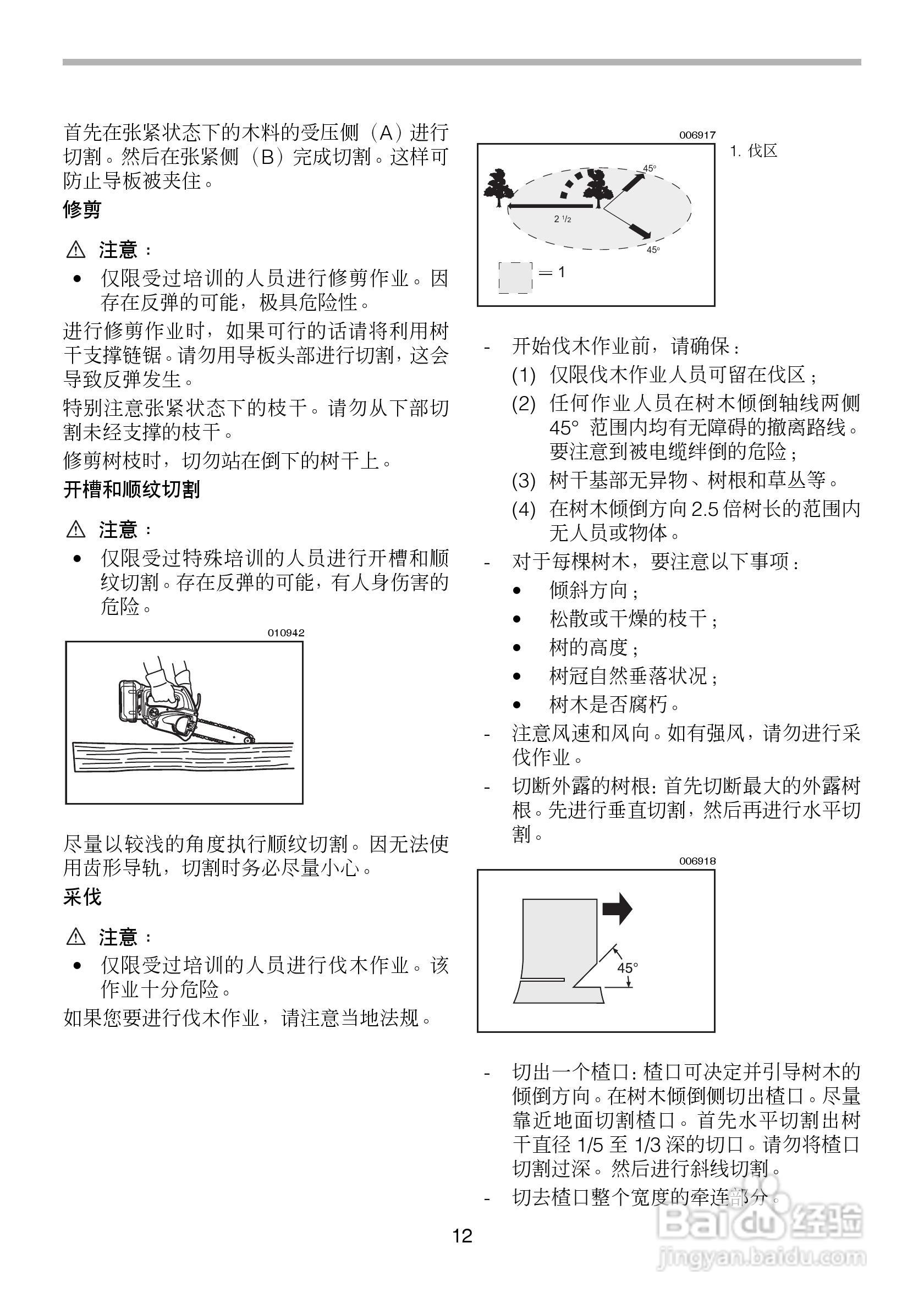 牧田充电式链锯BUC250型使用说明书:[2]