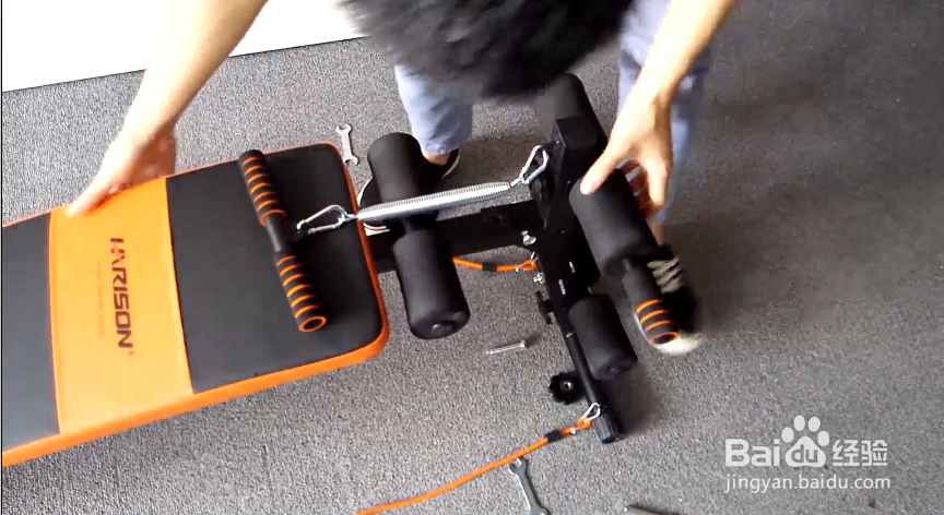 汉臣腹肌板HR 604D安装步骤详解