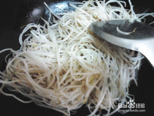 怎么做绿豆芽炒肉丝儿