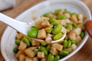 教大家做黄油毛豆杏鲍菇