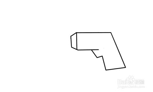 简笔画手电钻怎么画？