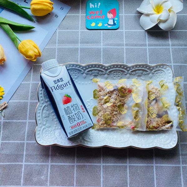 零卡糖酸奶水果燕麦味蛋挞