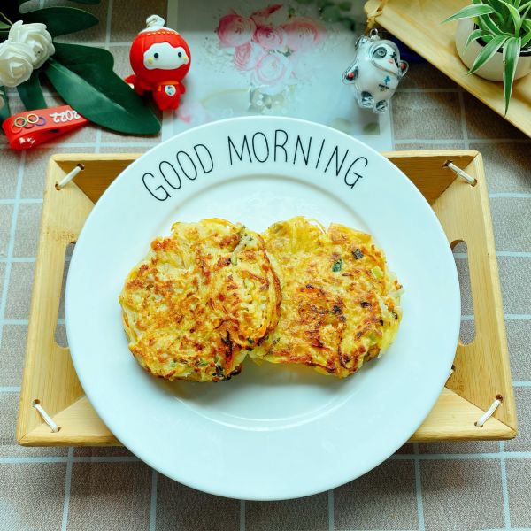 香煎土豆丝肉饼