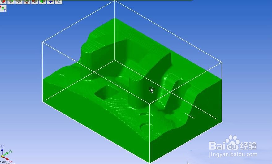 WorkNC导出UG等不同数控编程软件的残留毛坯教程