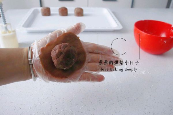 巧克力奶酪酥皮月饼