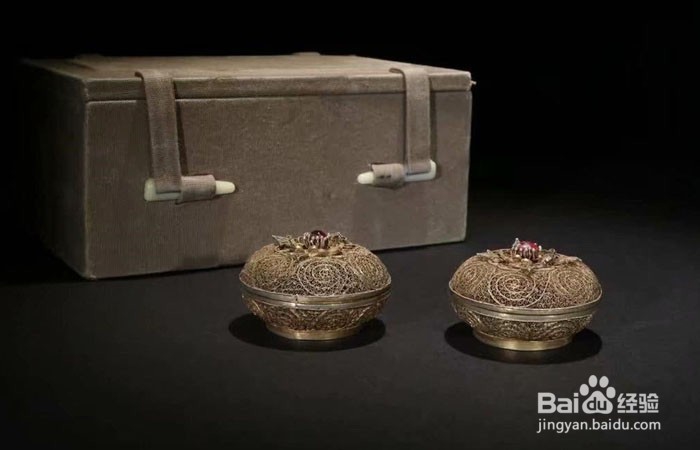 银器中的鎏金花丝盖盒如何欣赏