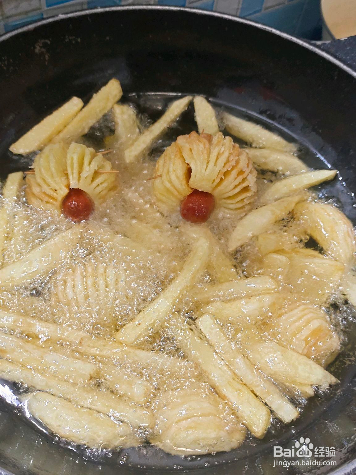 家常薯条的做法
