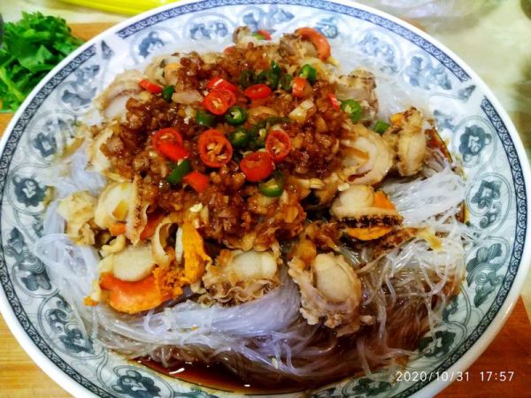 蒜蓉粉丝蒸扇贝