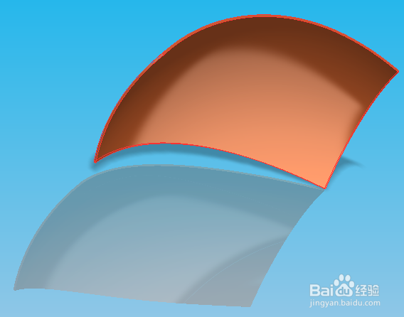 proe选择曲线创建旋转混合壁