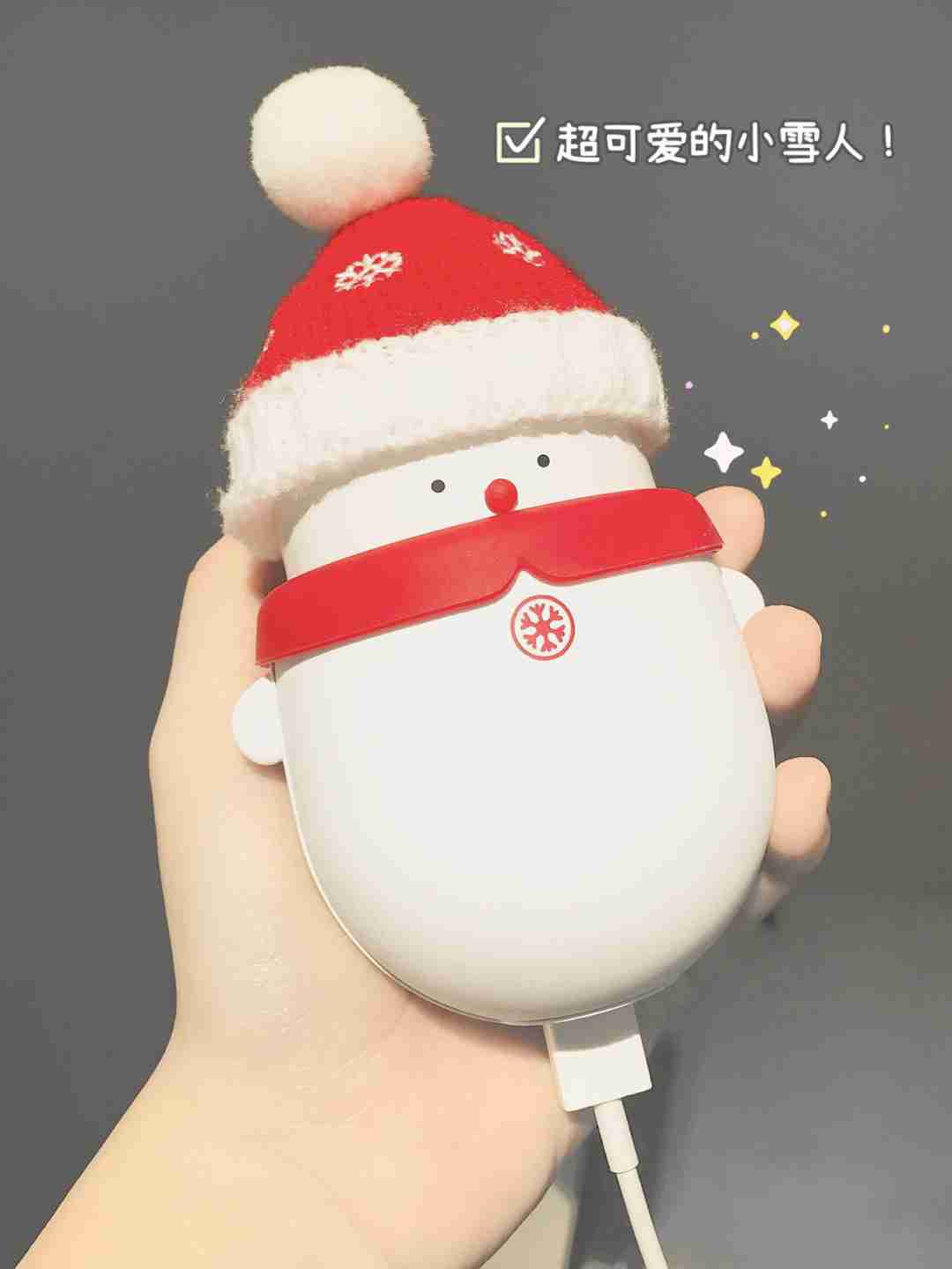 怕冷星人必备好物——雪人暖手宝