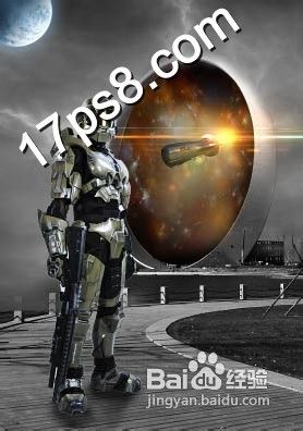 ps教程-生命之环photoshop合成