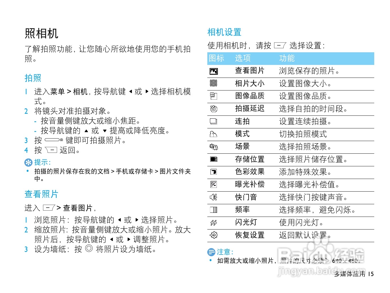 飞利浦F322手机使用说明书:[2]