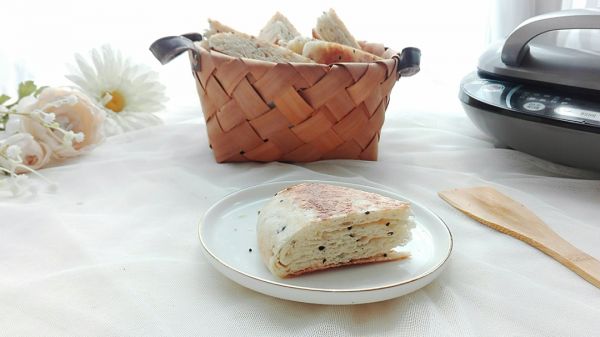 芝麻咸香千层饼