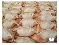 蒜黄鲜肉冰花煎饺