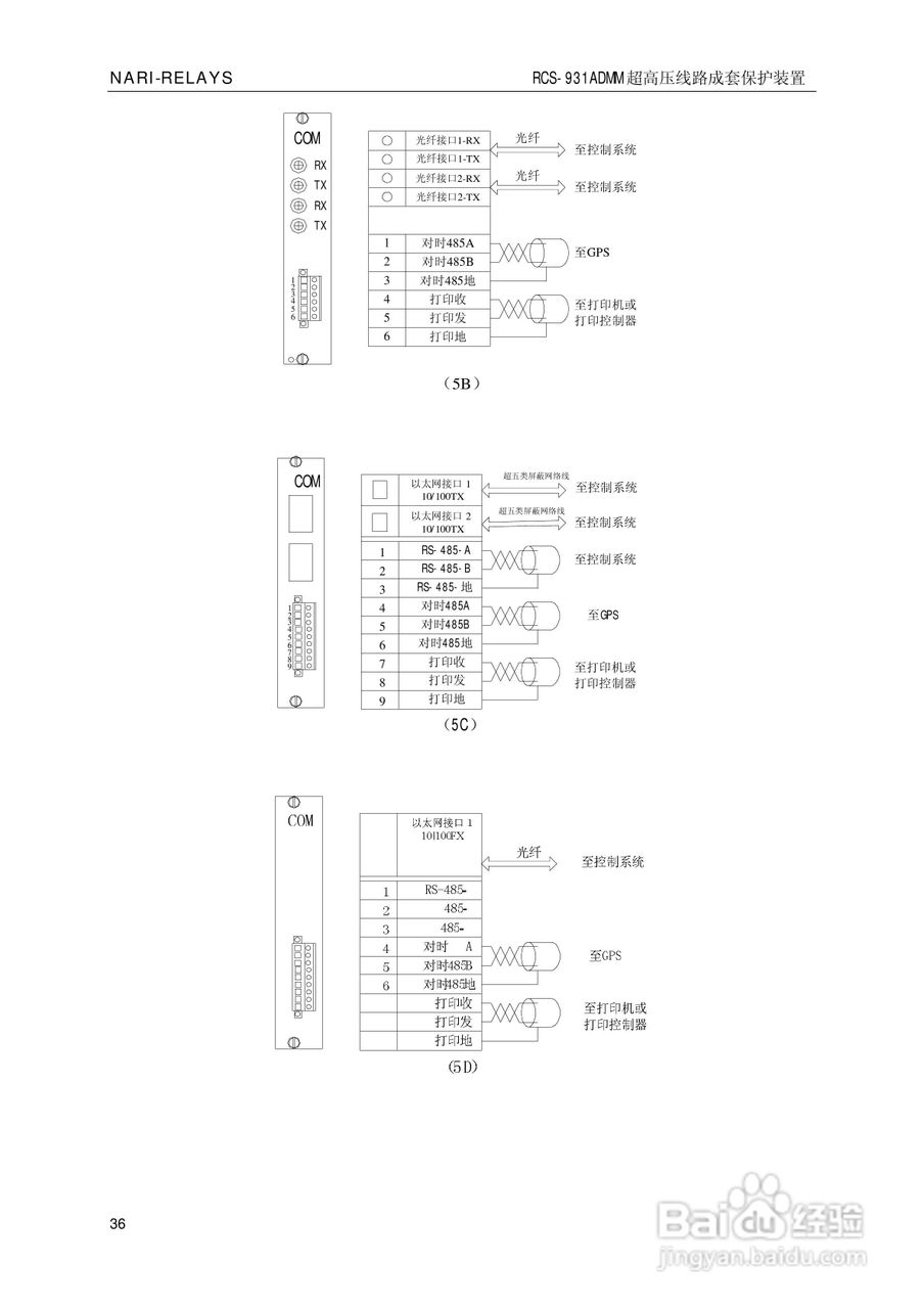 南瑞RCS-931ADMM超高压线路电流差动保护装置使用说明:[4]