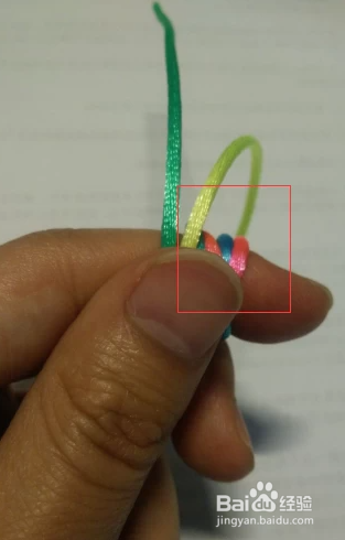 金刚结手链编织教程