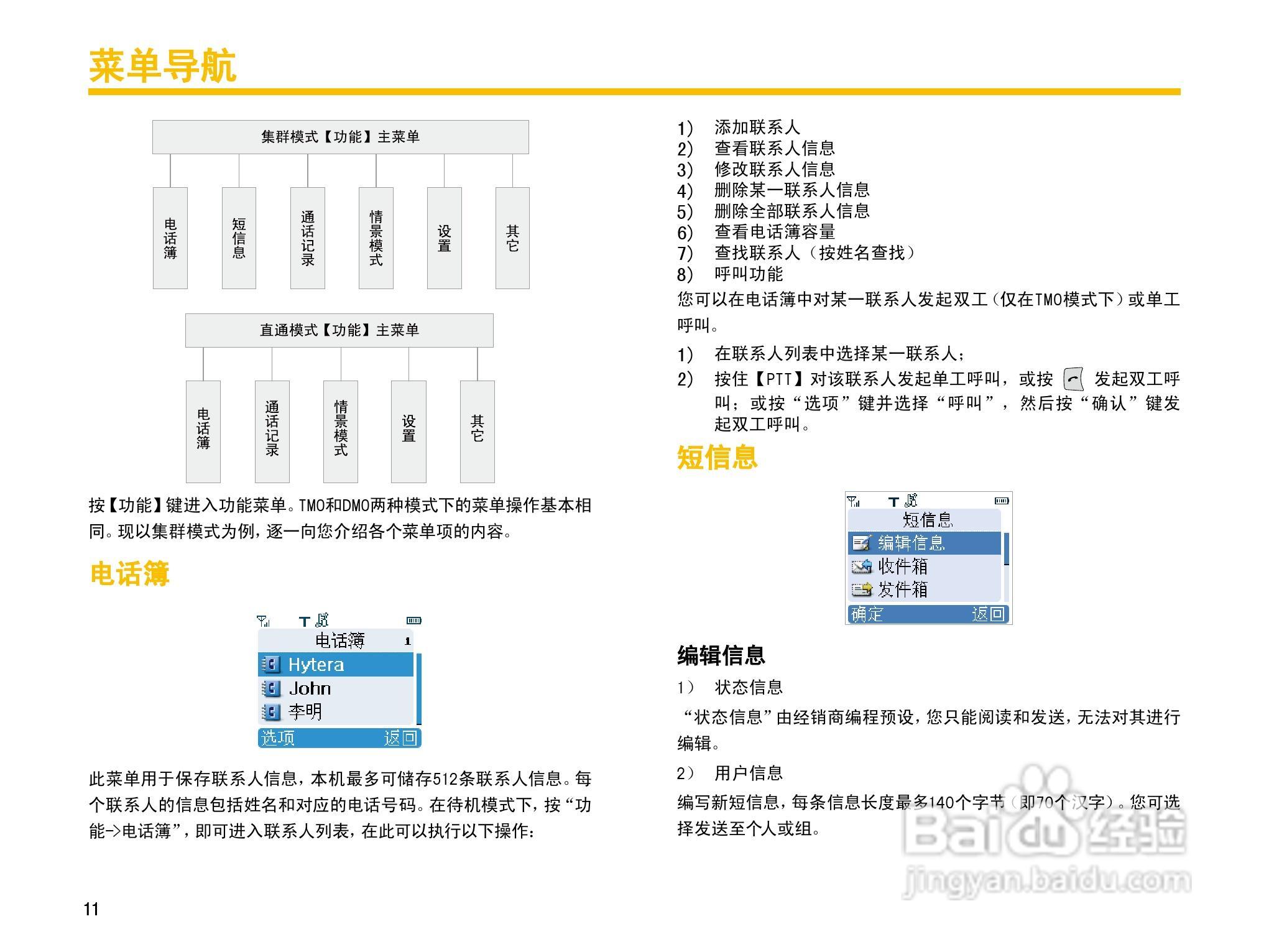 海能达PT580数字手持对讲机使用说明书:[2]