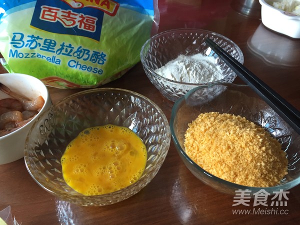 奶酪虾球的做法