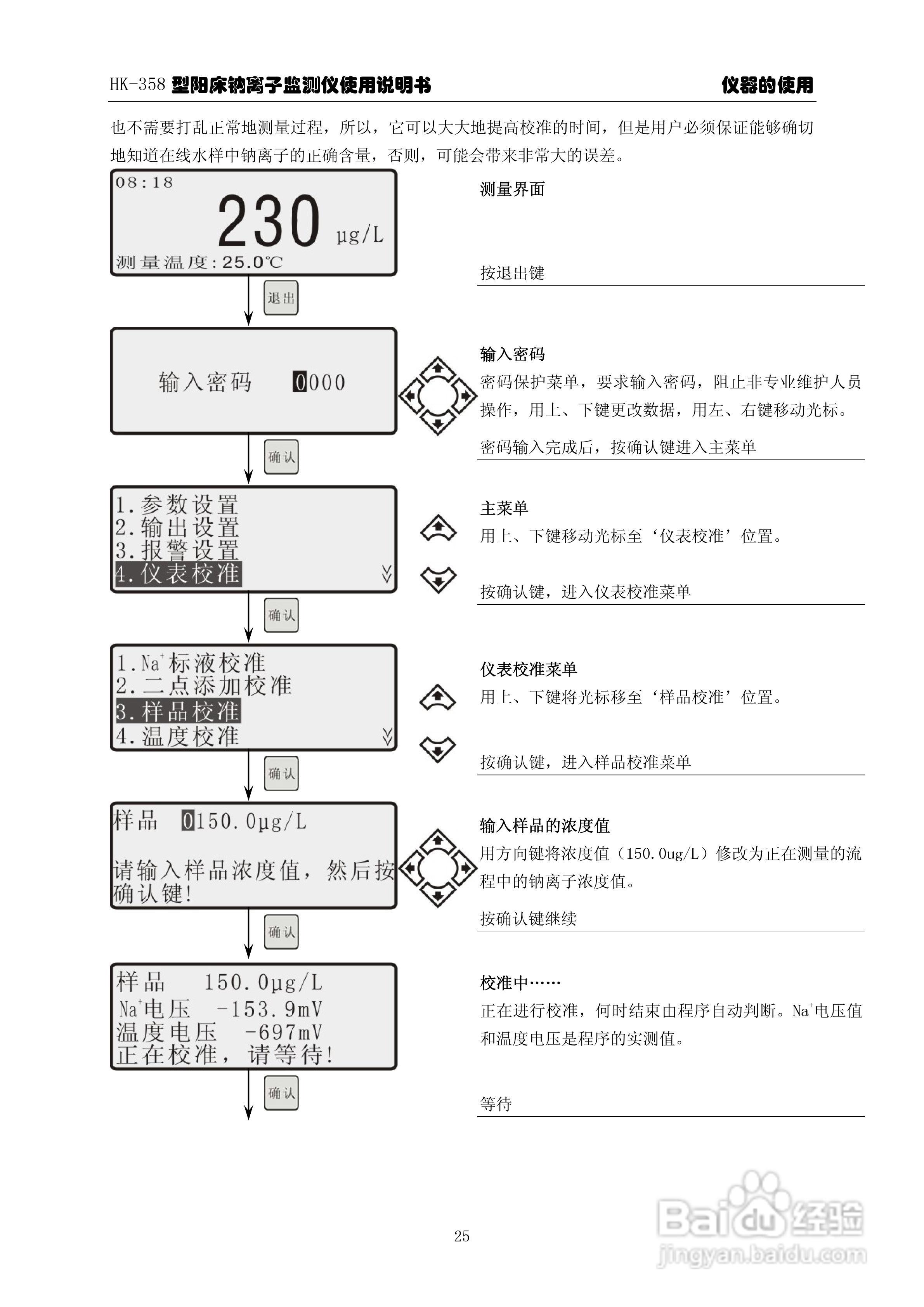 华科仪HK-358/3.0型阳床钠离子监测仪使用说明书v30:[3]