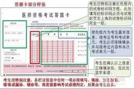 执业医师资格考试马上开考了,如何正确涂答题卡